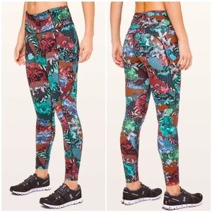 Lululemon Speed Up 28” Tropical Print Tight